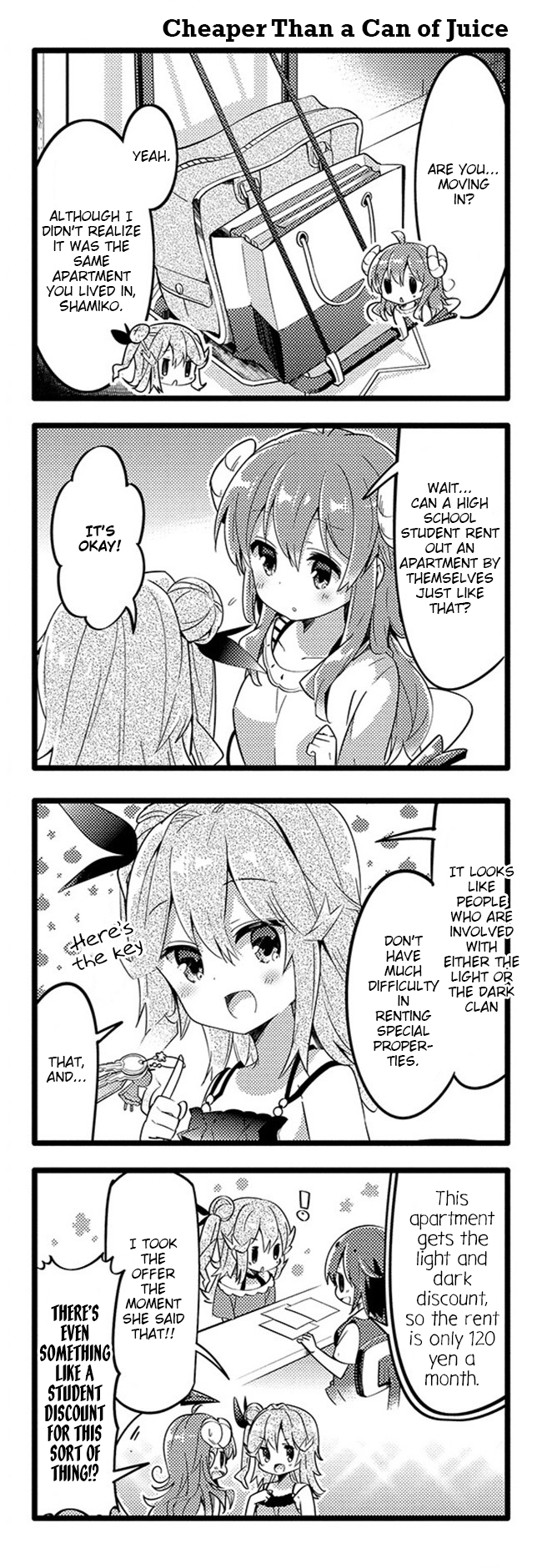 Machikado Mazoku chapter 28 page 2