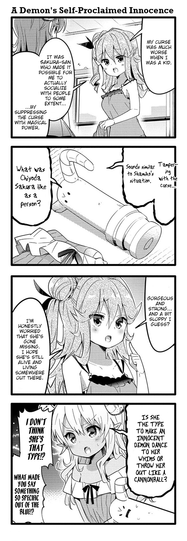 Machikado Mazoku chapter 28 page 5