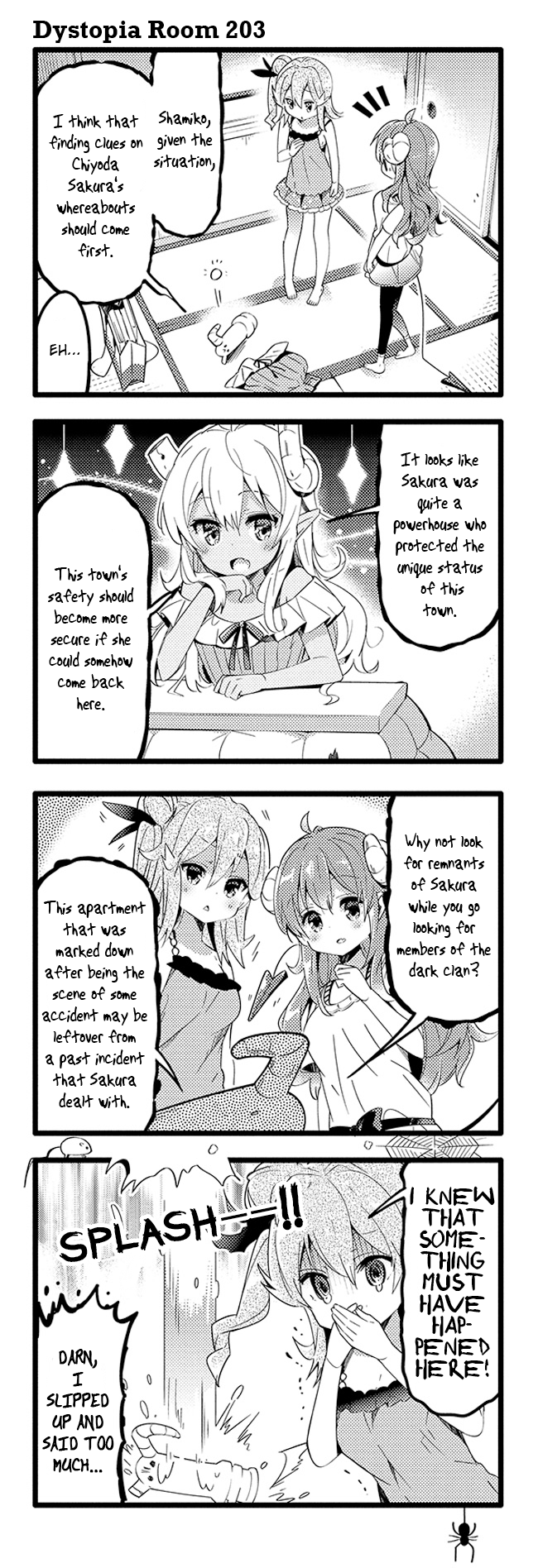 Machikado Mazoku chapter 28 page 9