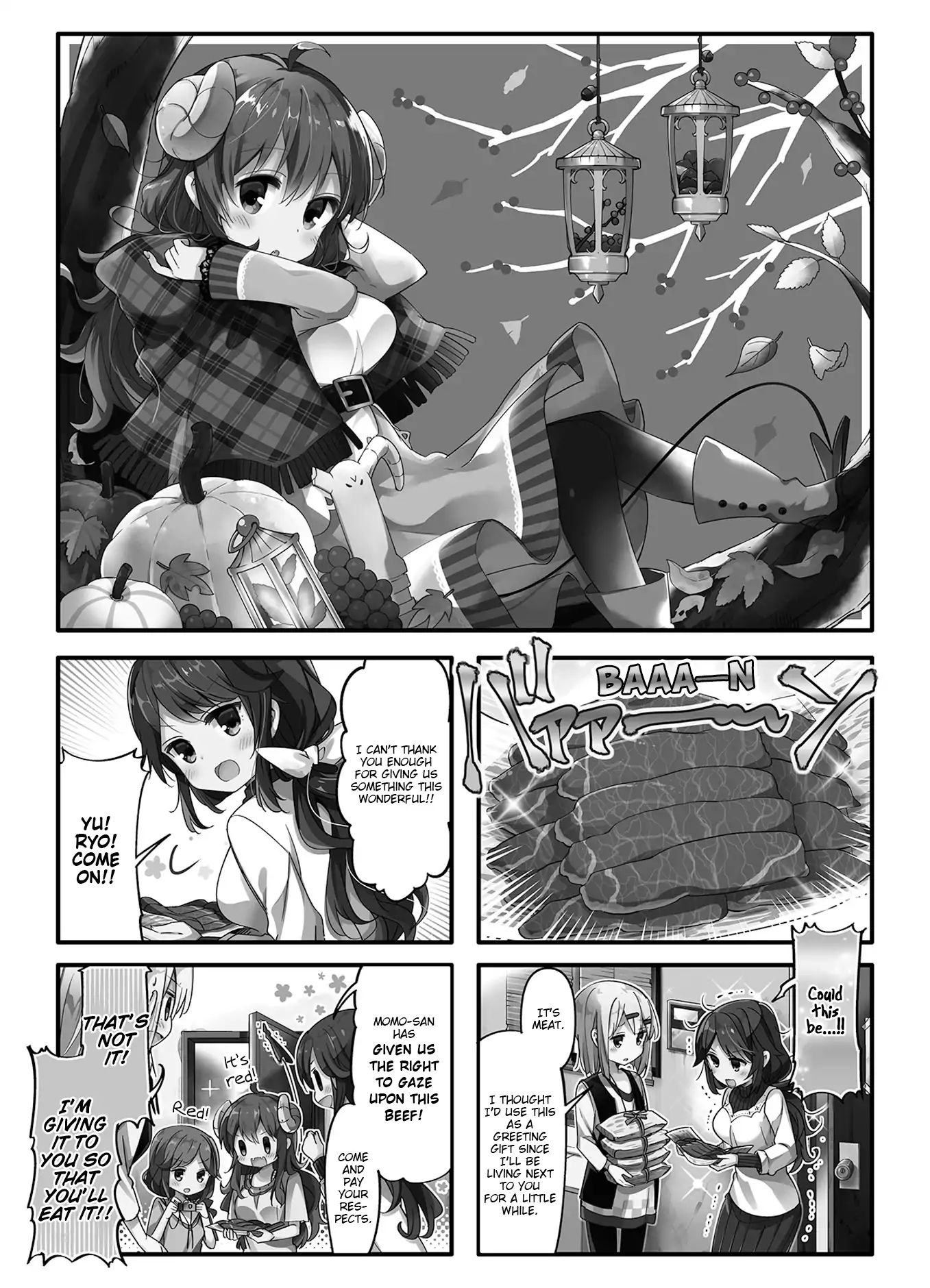 Machikado Mazoku chapter 29 page 1