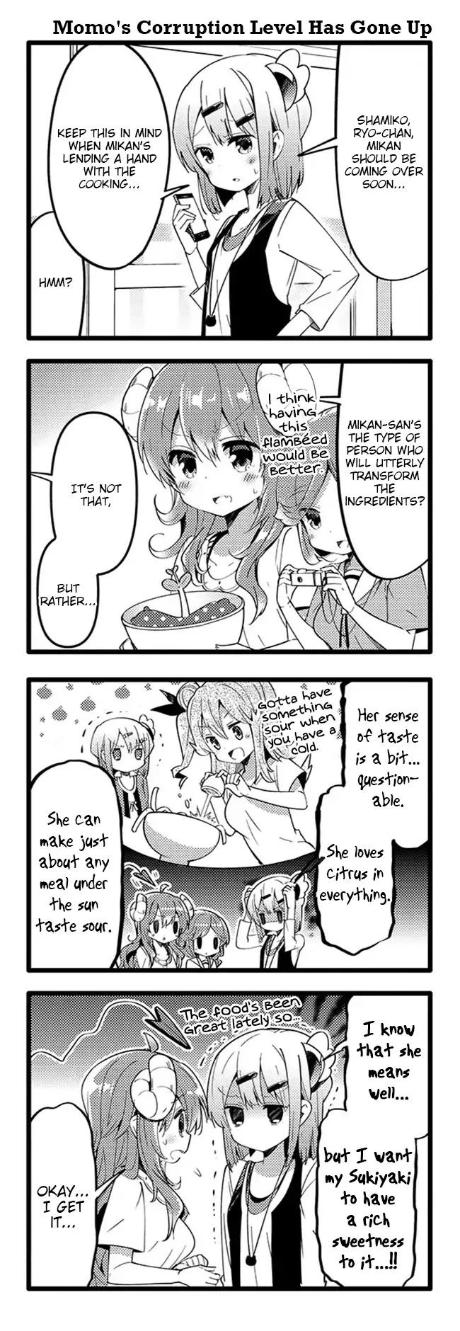 Machikado Mazoku chapter 29 page 4