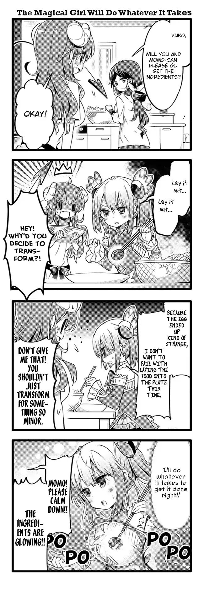 Machikado Mazoku chapter 29 page 8