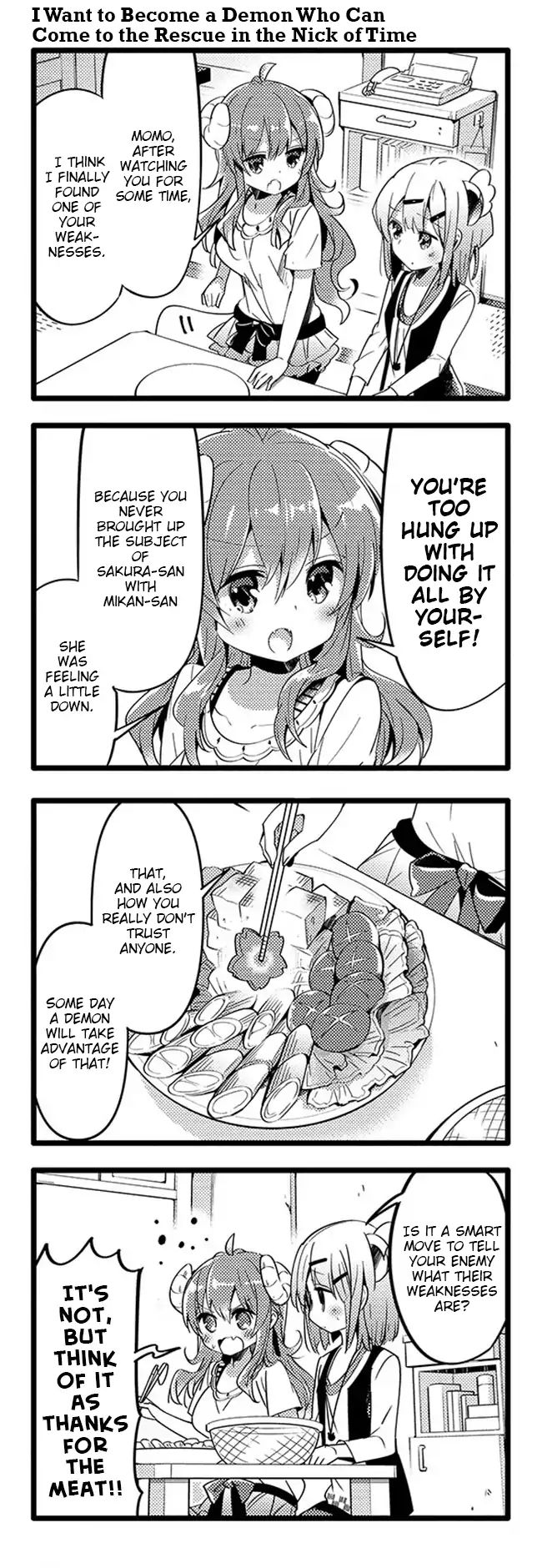 Machikado Mazoku chapter 29 page 9