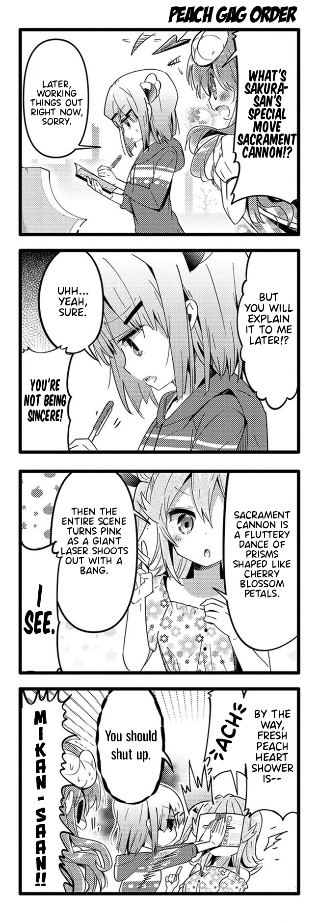 Machikado Mazoku chapter 30 page 14