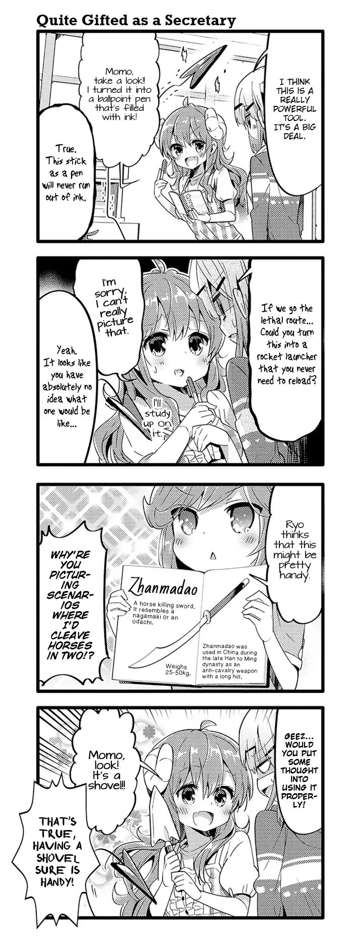 Machikado Mazoku chapter 31 page 13
