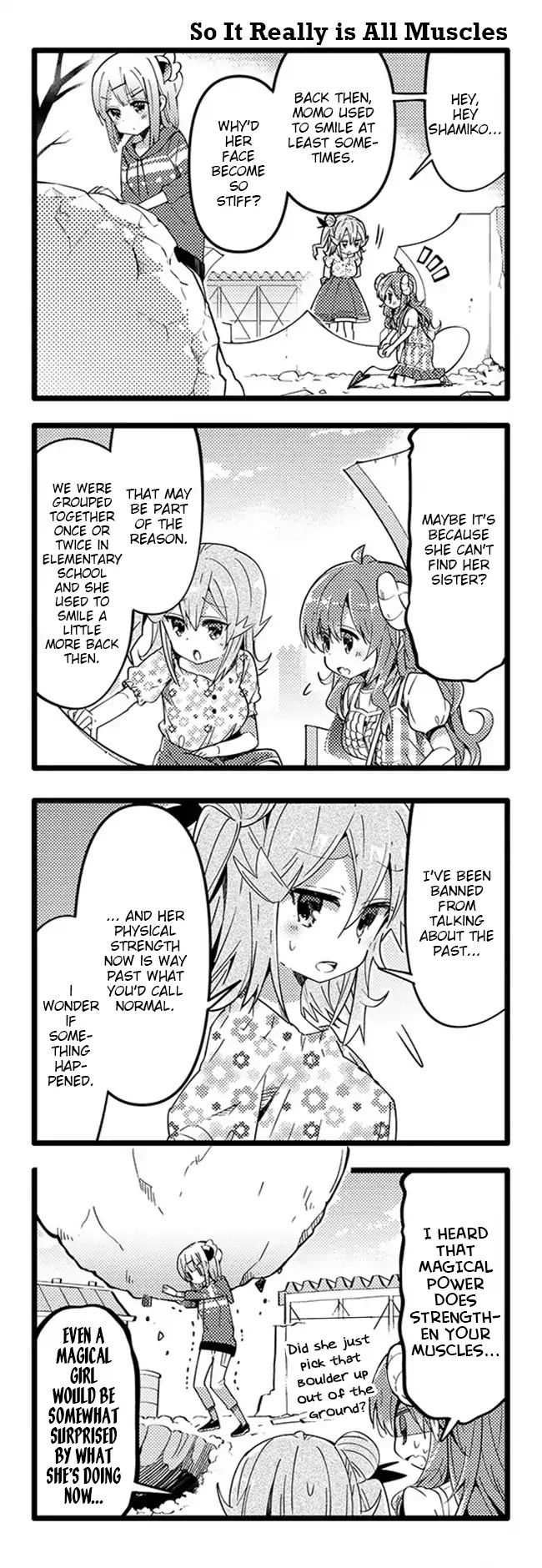 Machikado Mazoku chapter 31 page 2