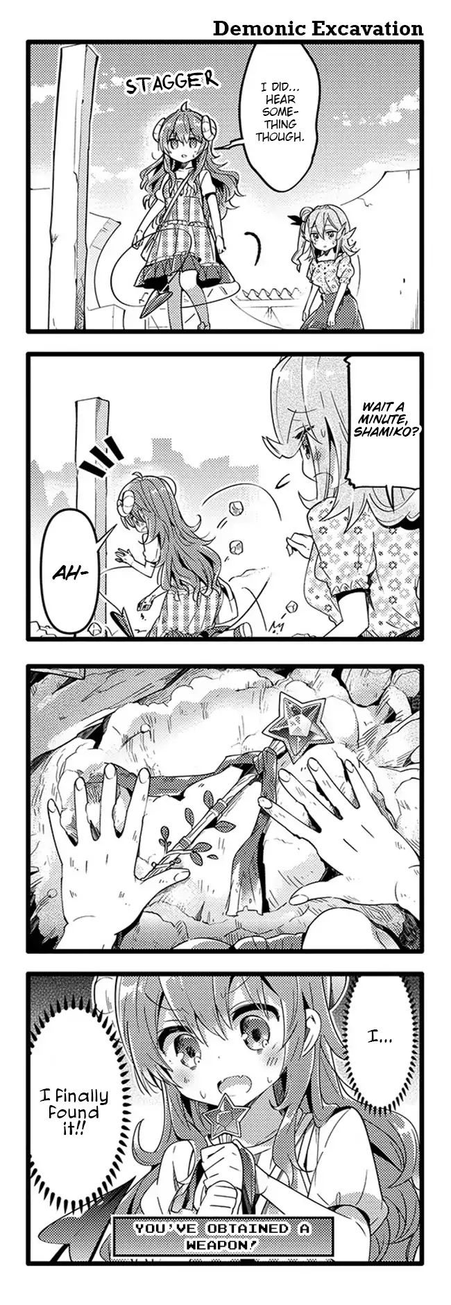 Machikado Mazoku chapter 31 page 4