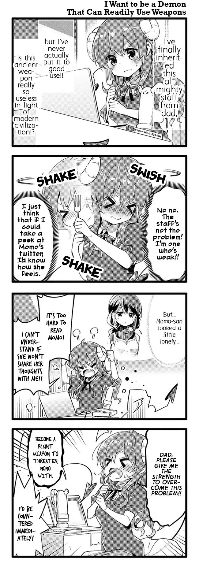 Machikado Mazoku chapter 32 page 10