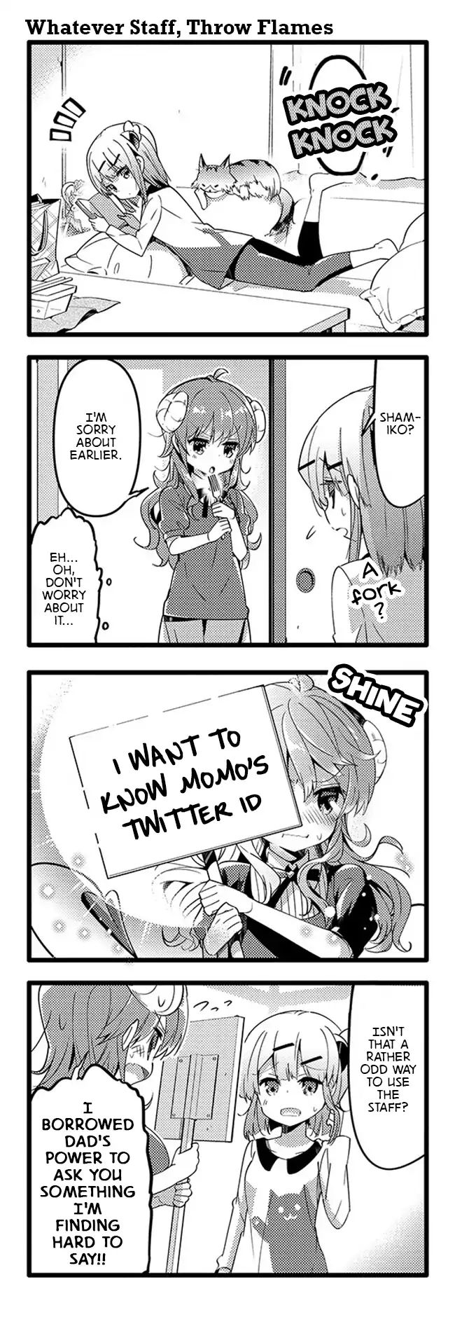 Machikado Mazoku chapter 32 page 11