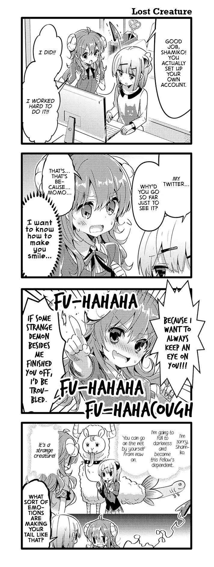 Machikado Mazoku chapter 32 page 12