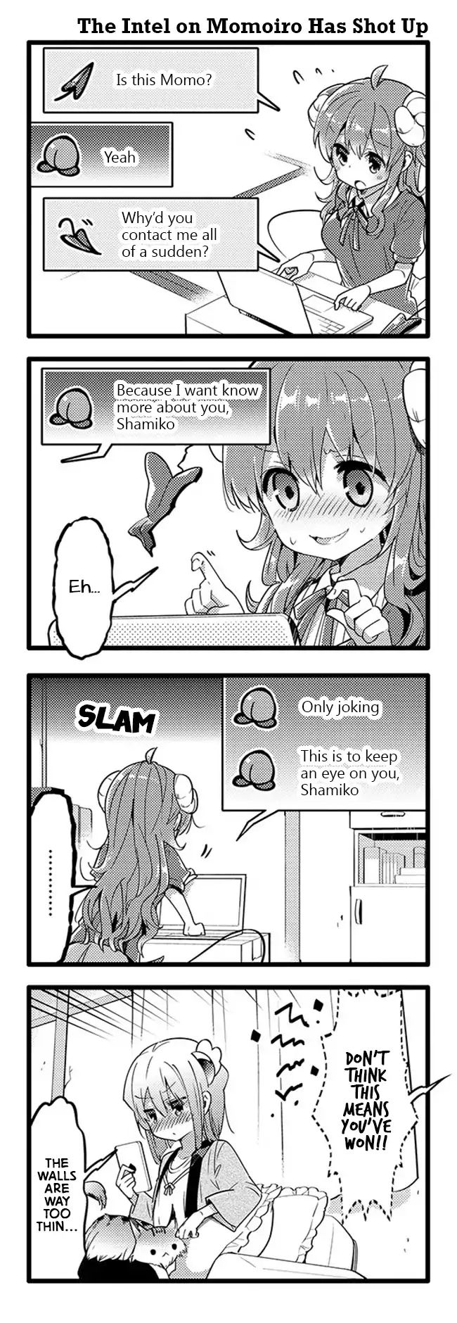 Machikado Mazoku chapter 32 page 14