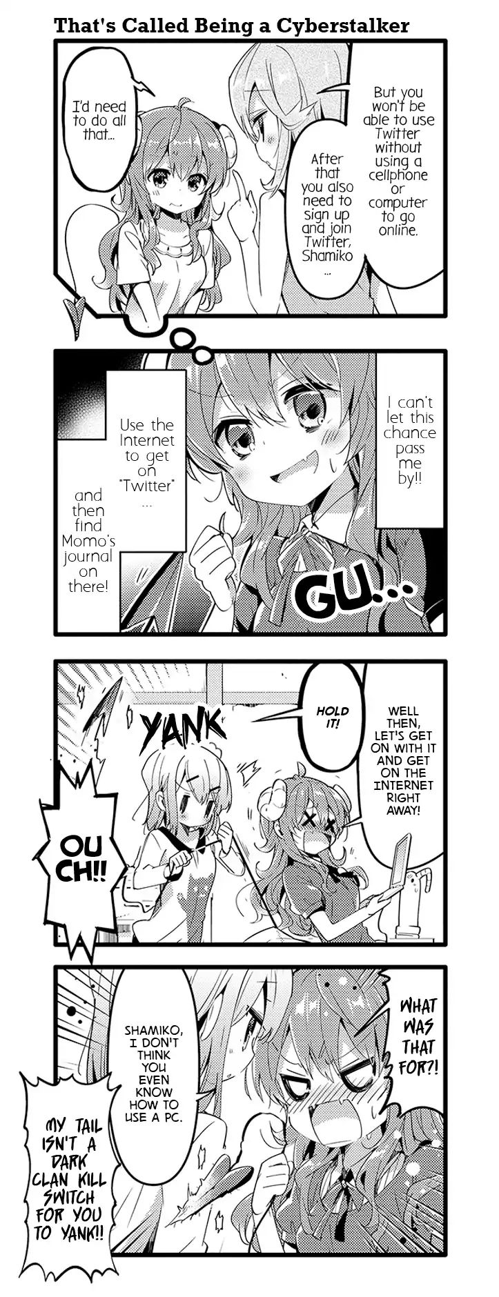 Machikado Mazoku chapter 32 page 3