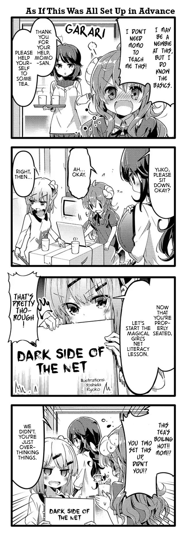 Machikado Mazoku chapter 32 page 4