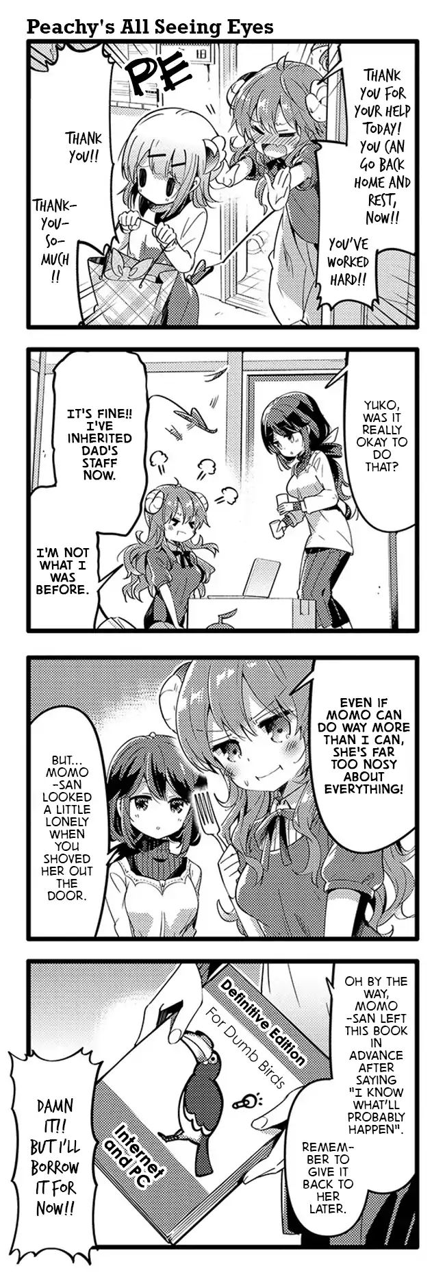 Machikado Mazoku chapter 32 page 7