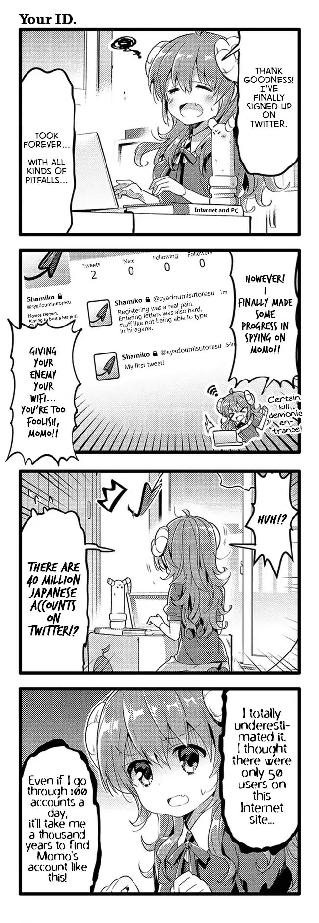 Machikado Mazoku chapter 32 page 9