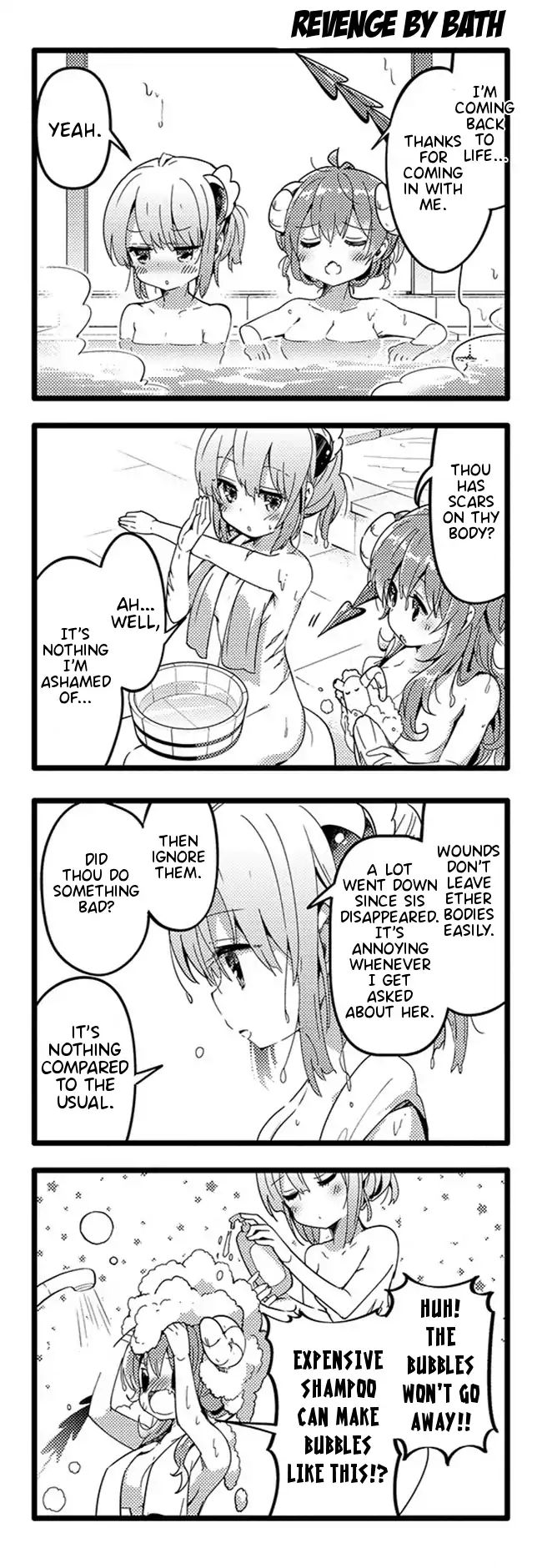 Machikado Mazoku chapter 33 page 14