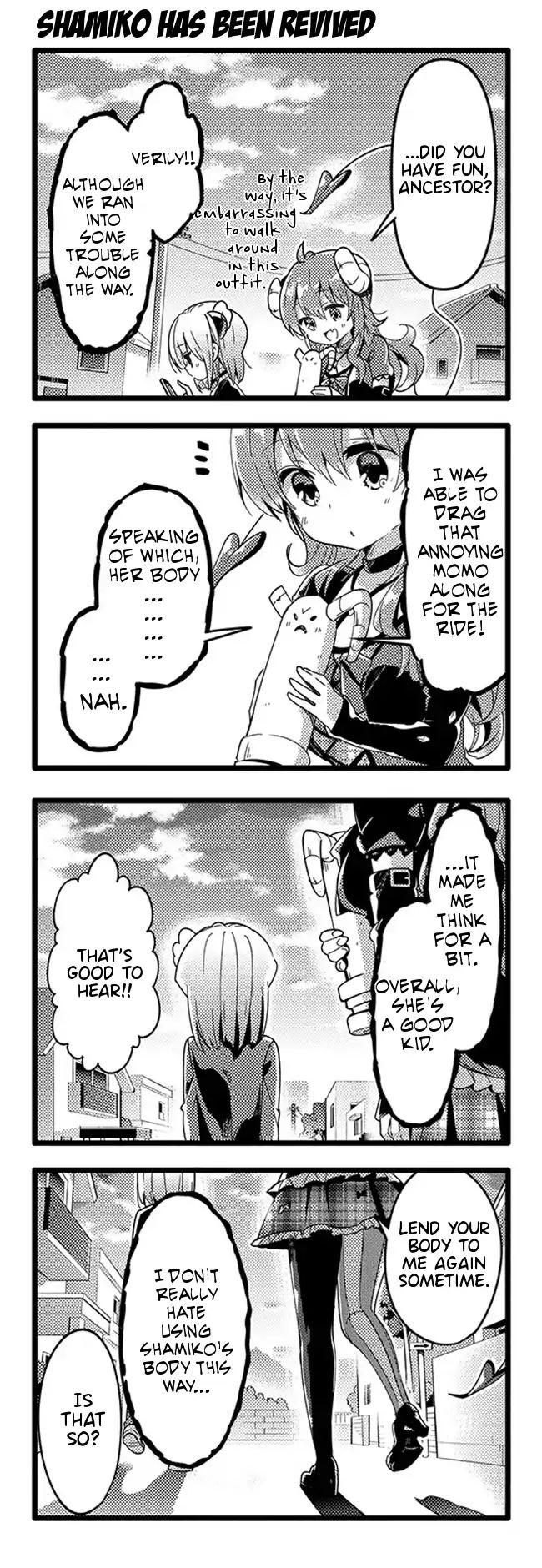 Machikado Mazoku chapter 33 page 15