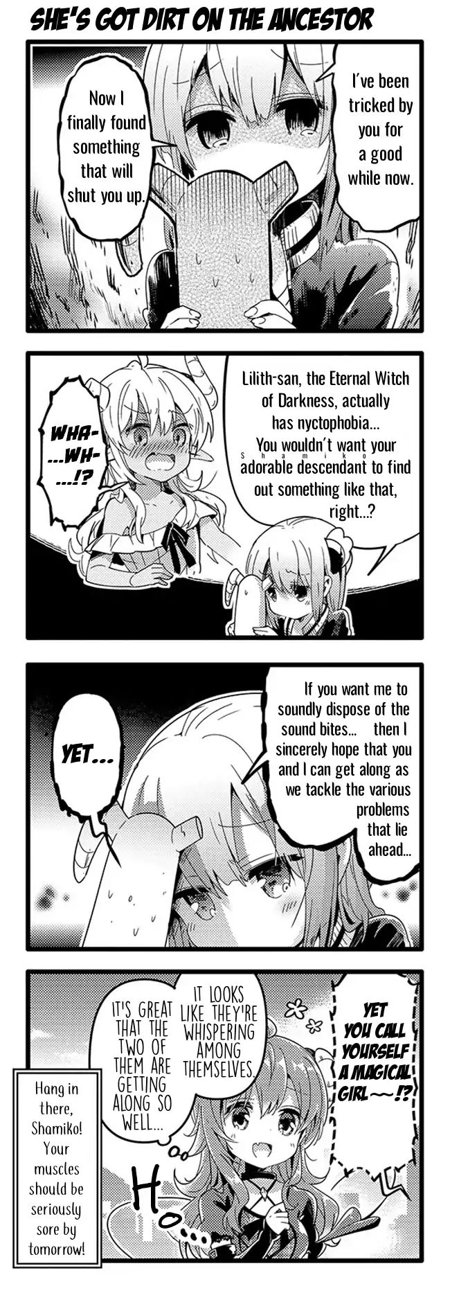 Machikado Mazoku chapter 33 page 17