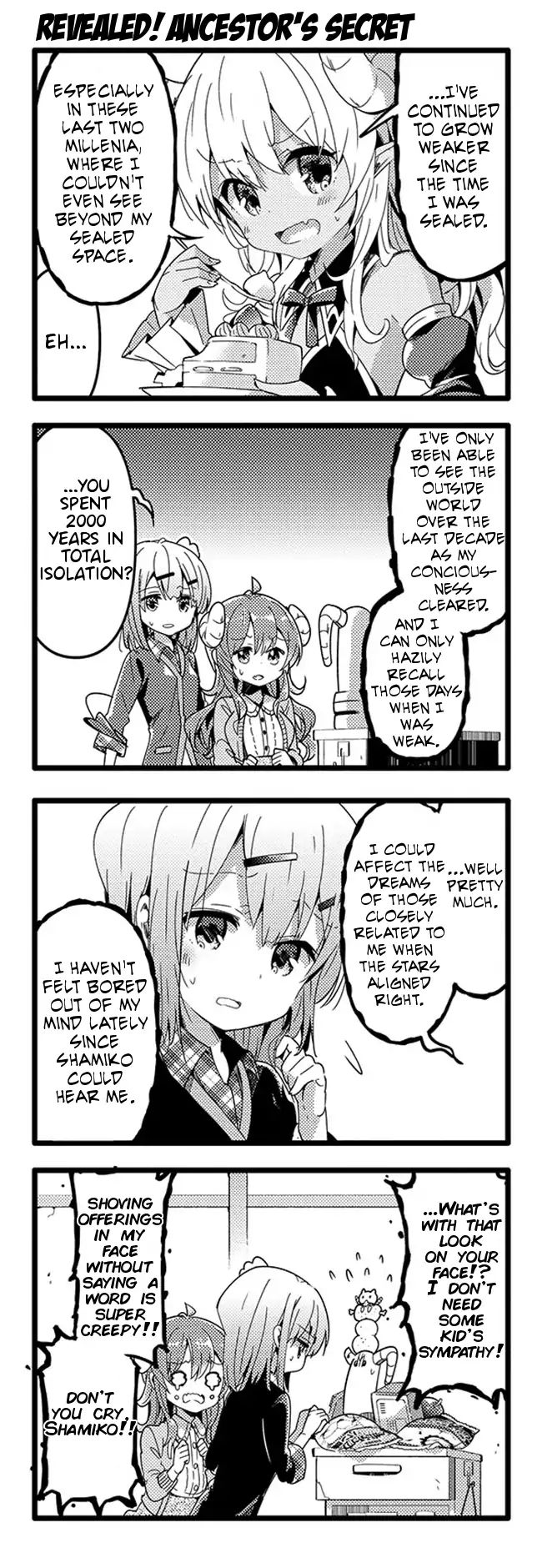 Machikado Mazoku chapter 33 page 3