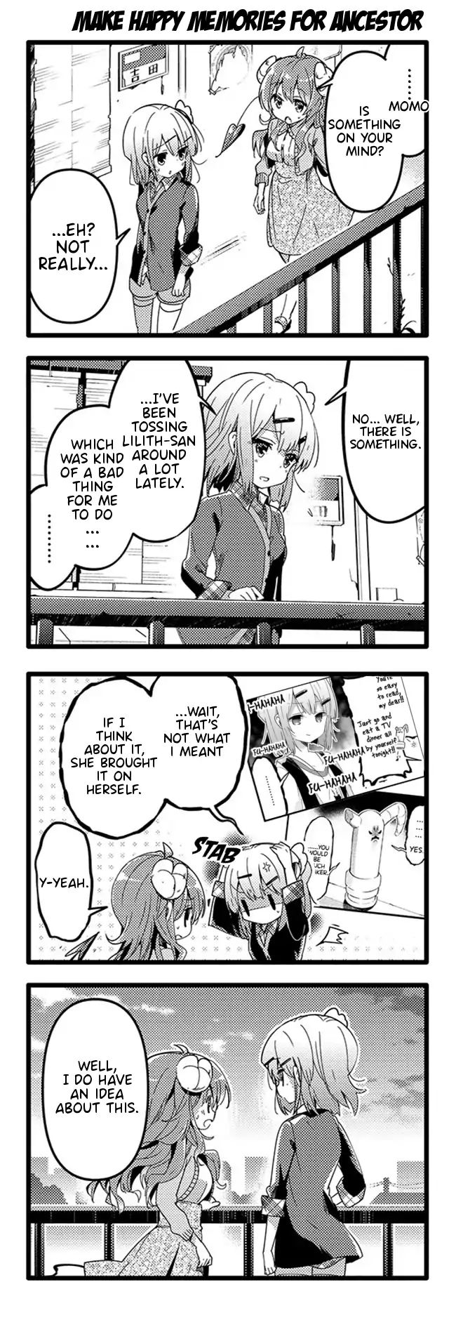 Machikado Mazoku chapter 33 page 4