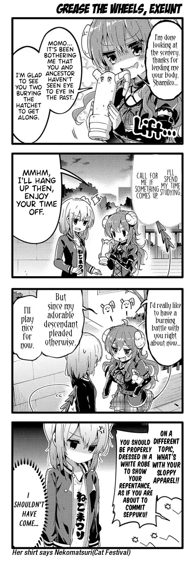 Machikado Mazoku chapter 33 page 6