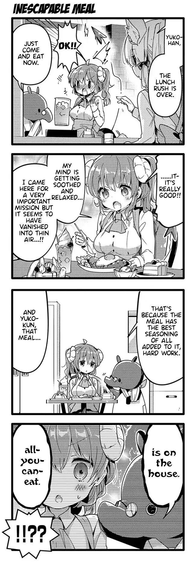 Machikado Mazoku chapter 34 page 13