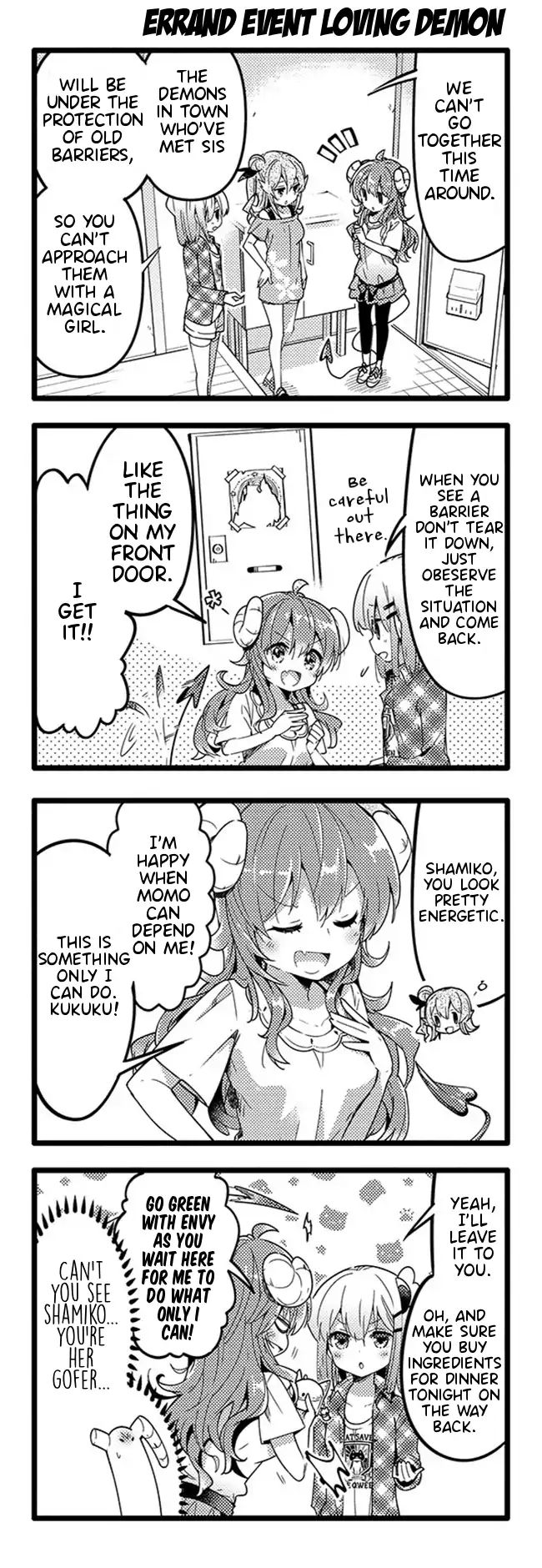 Machikado Mazoku chapter 34 page 2