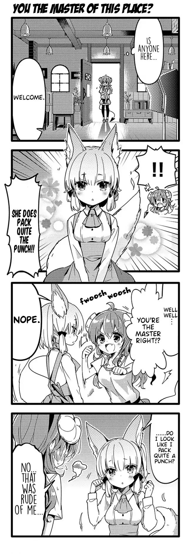 Machikado Mazoku chapter 34 page 5