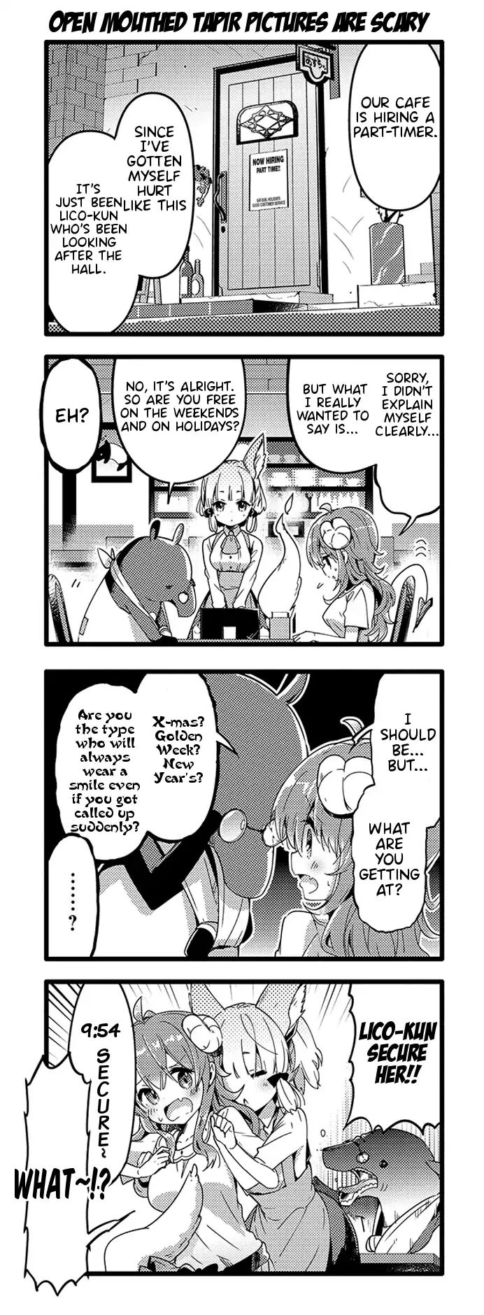 Machikado Mazoku chapter 34 page 9