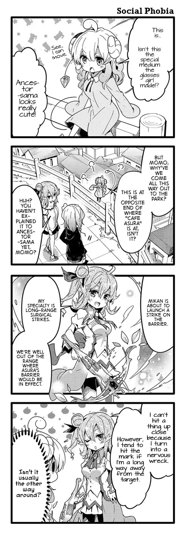 Machikado Mazoku chapter 35 page 4