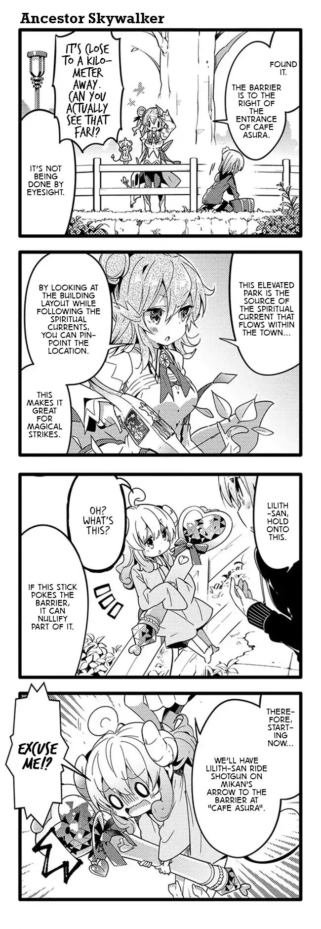 Machikado Mazoku chapter 35 page 5