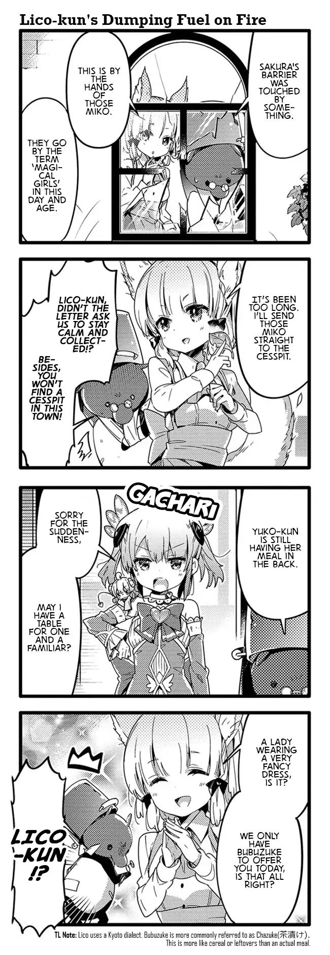 Machikado Mazoku chapter 35 page 9