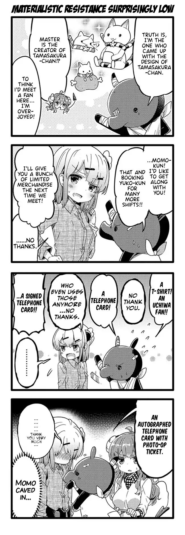 Machikado Mazoku chapter 36 page 10