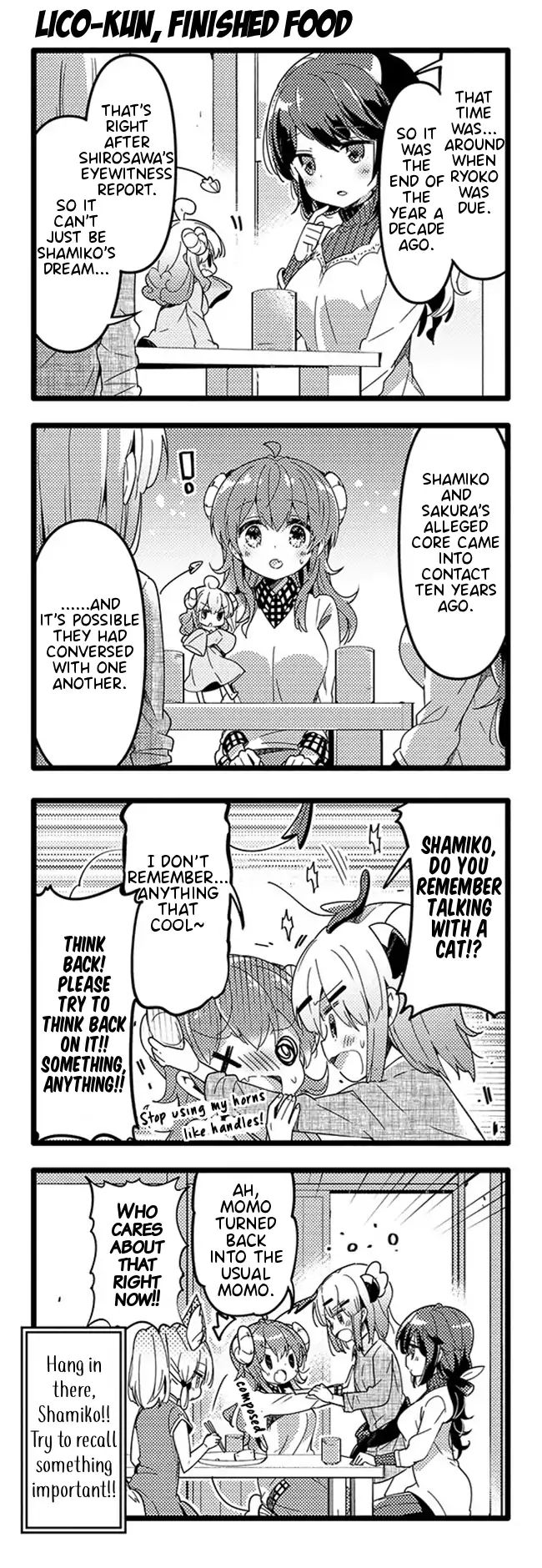 Machikado Mazoku chapter 36 page 17