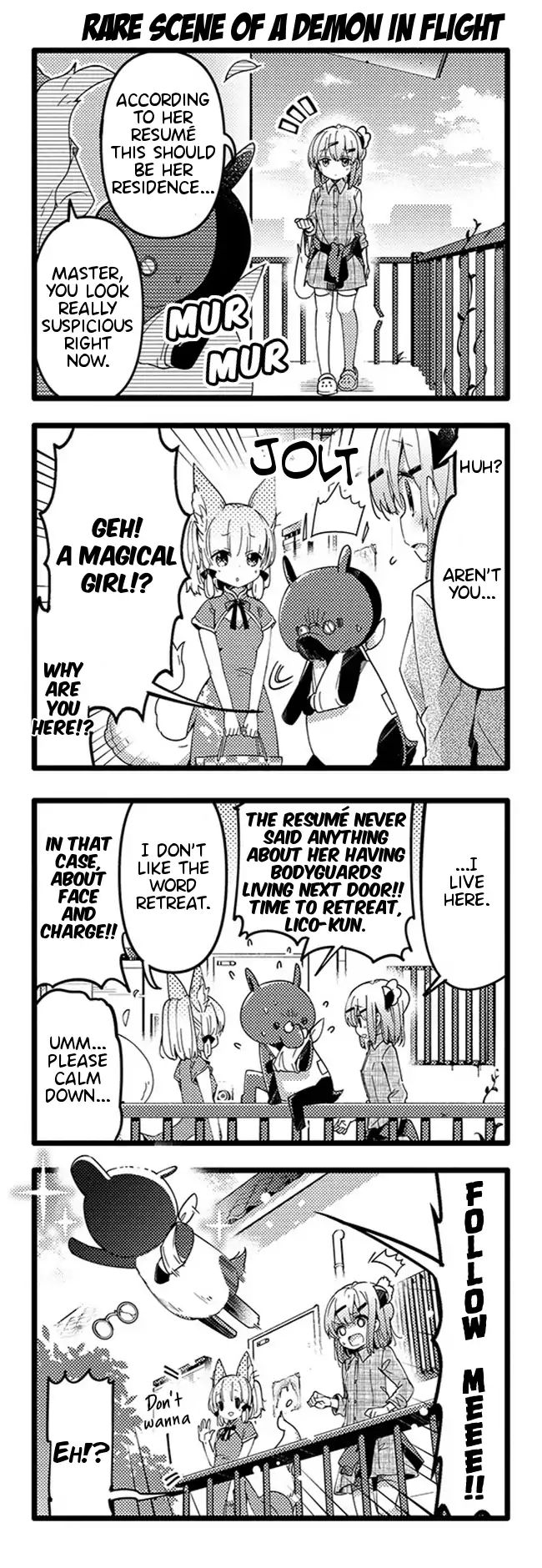 Machikado Mazoku chapter 36 page 2