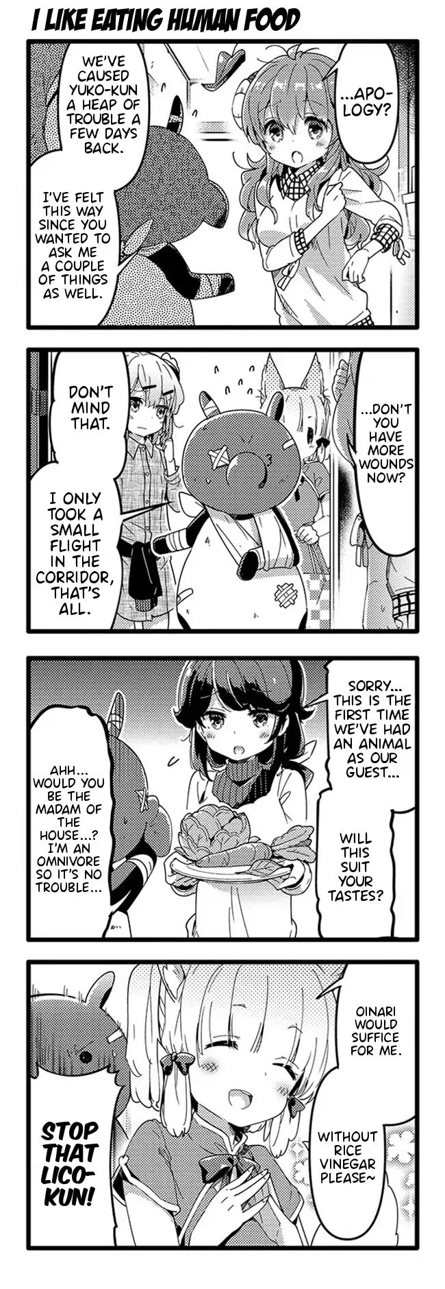 Machikado Mazoku chapter 36 page 3