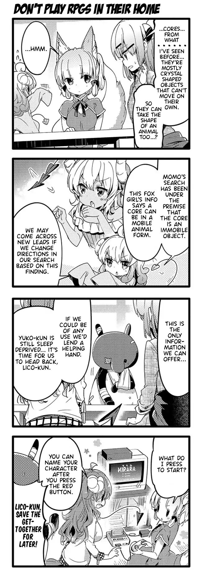 Machikado Mazoku chapter 36 page 7