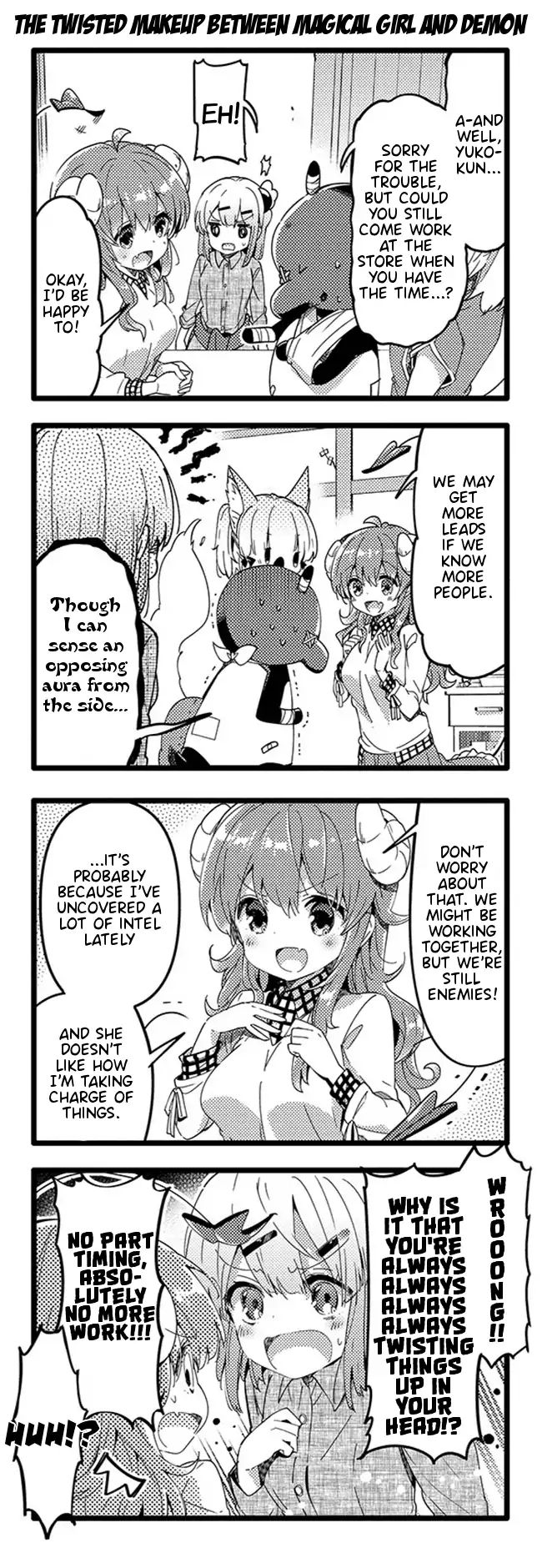 Machikado Mazoku chapter 36 page 8