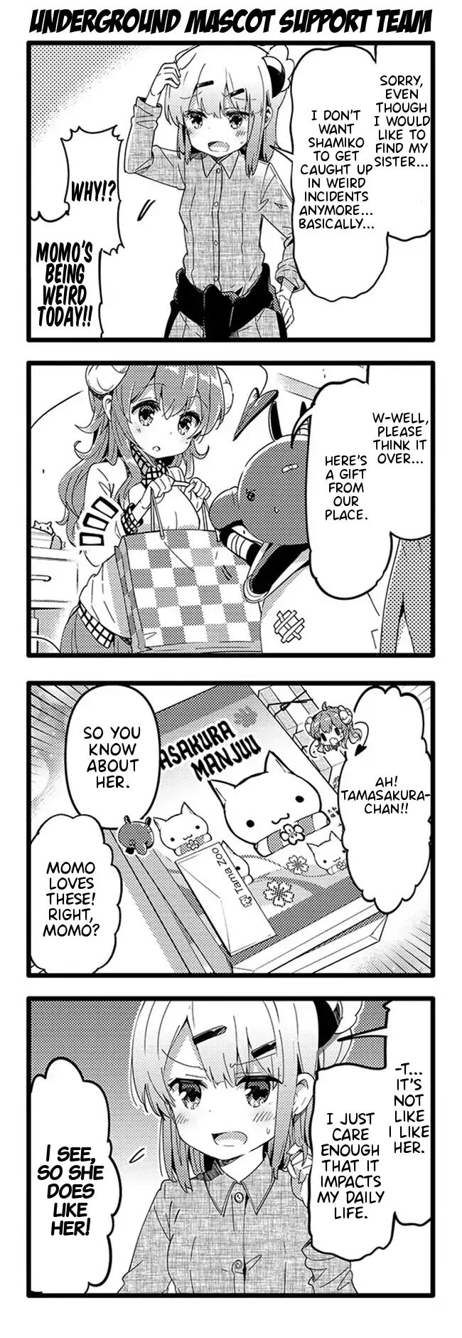 Machikado Mazoku chapter 36 page 9