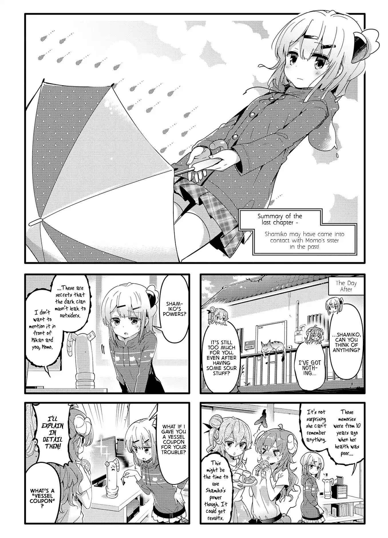 Machikado Mazoku chapter 37 page 1