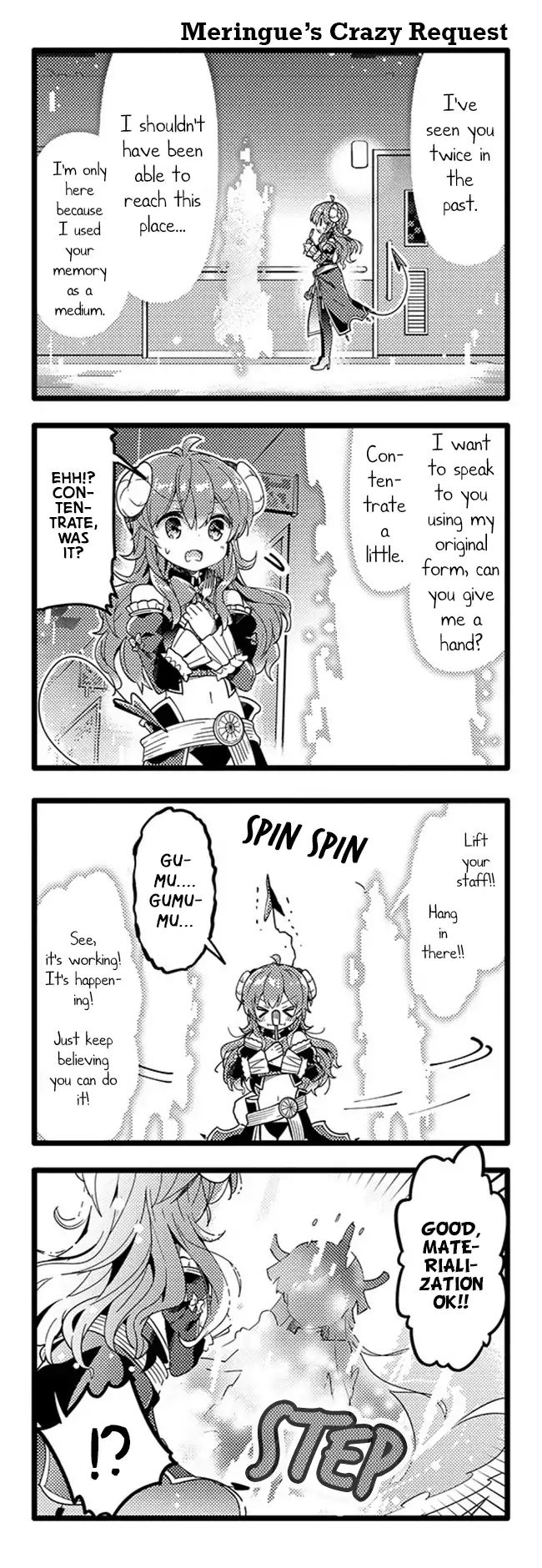 Machikado Mazoku chapter 37 page 14