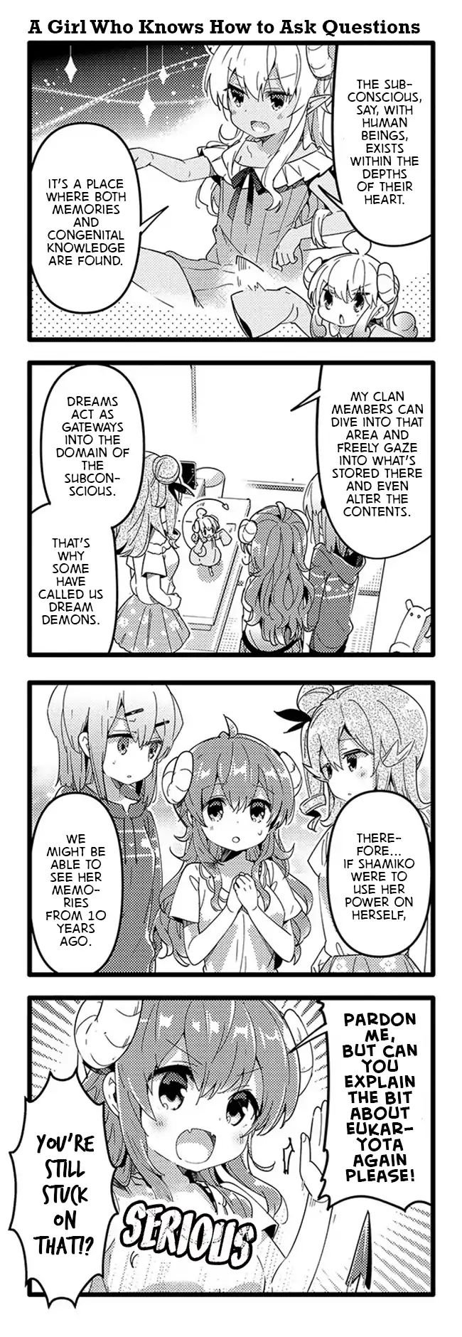 Machikado Mazoku chapter 37 page 3