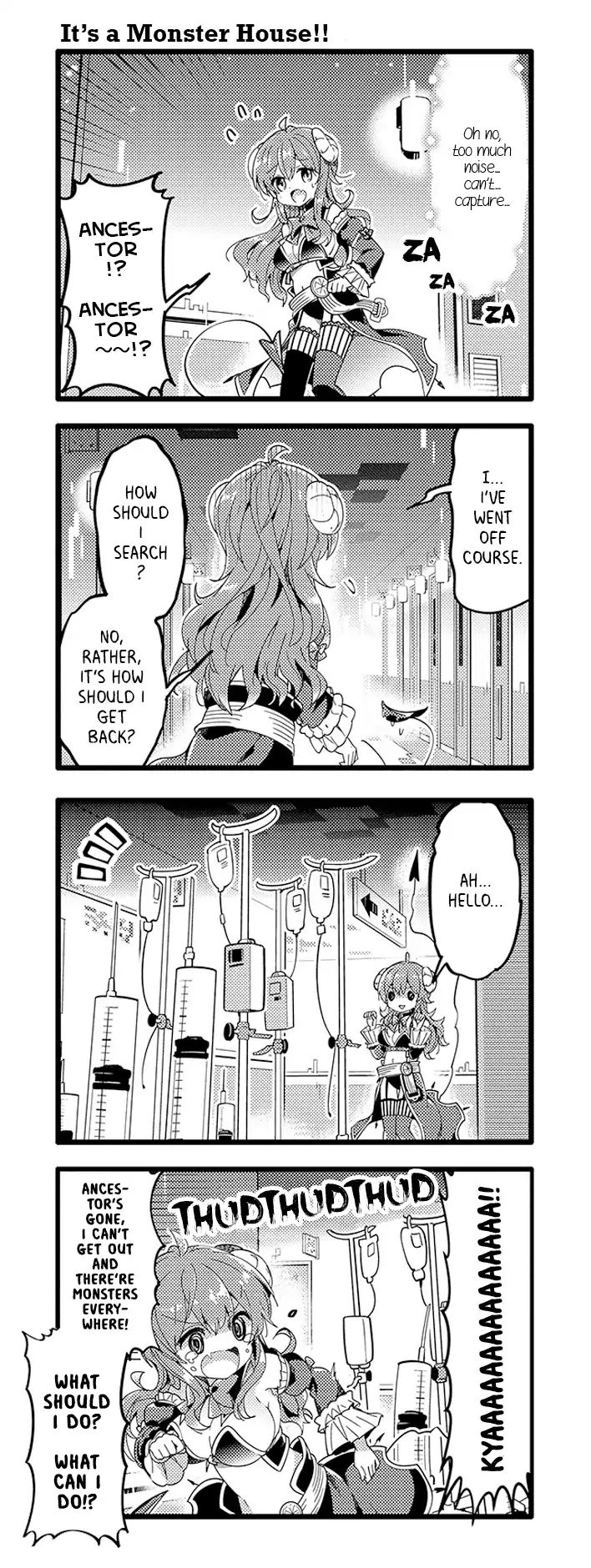 Machikado Mazoku chapter 37 page 9