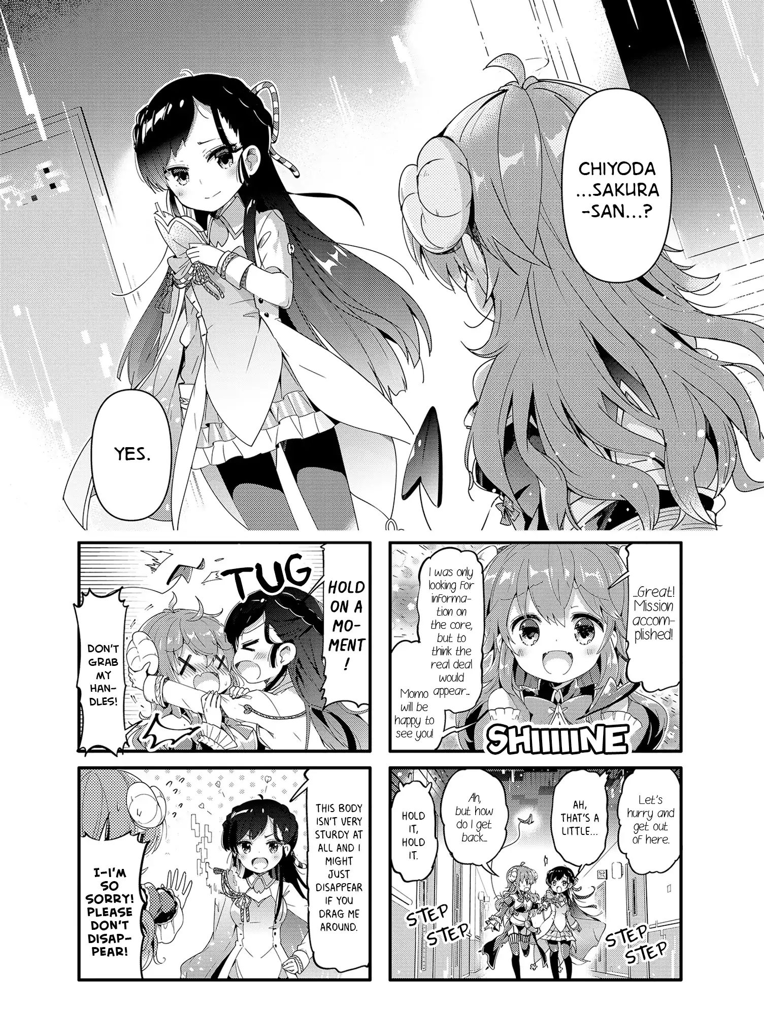 Machikado Mazoku chapter 38 page 1