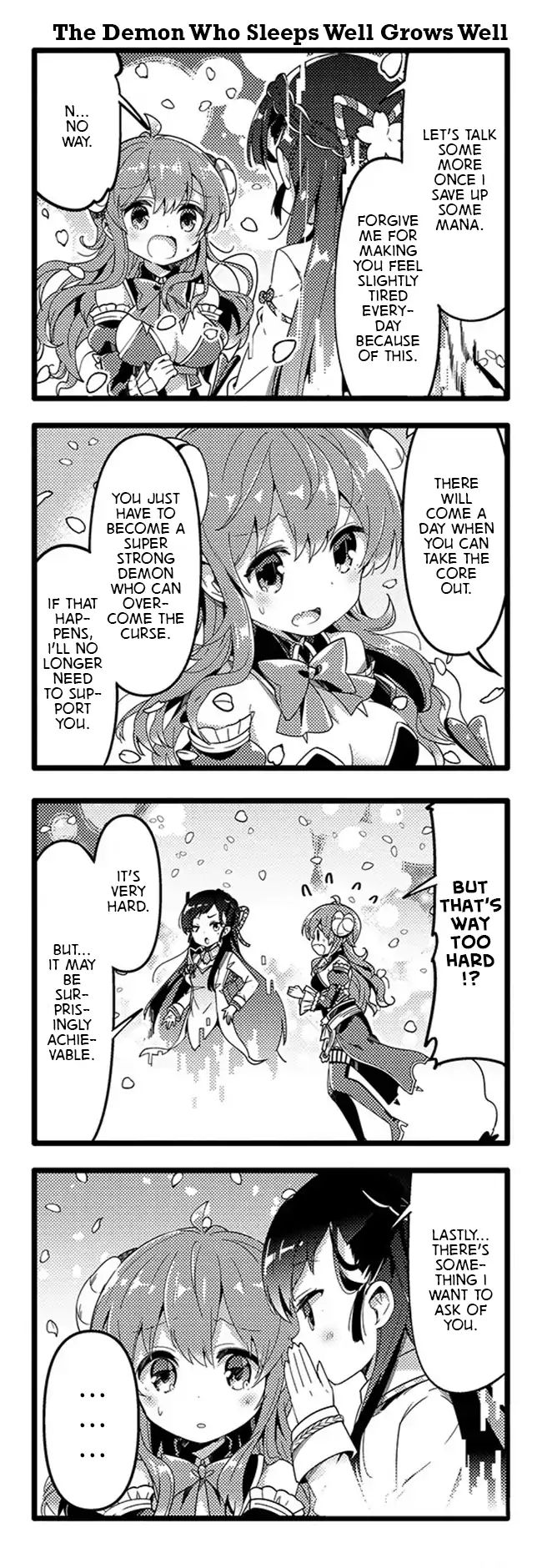 Machikado Mazoku chapter 38 page 10