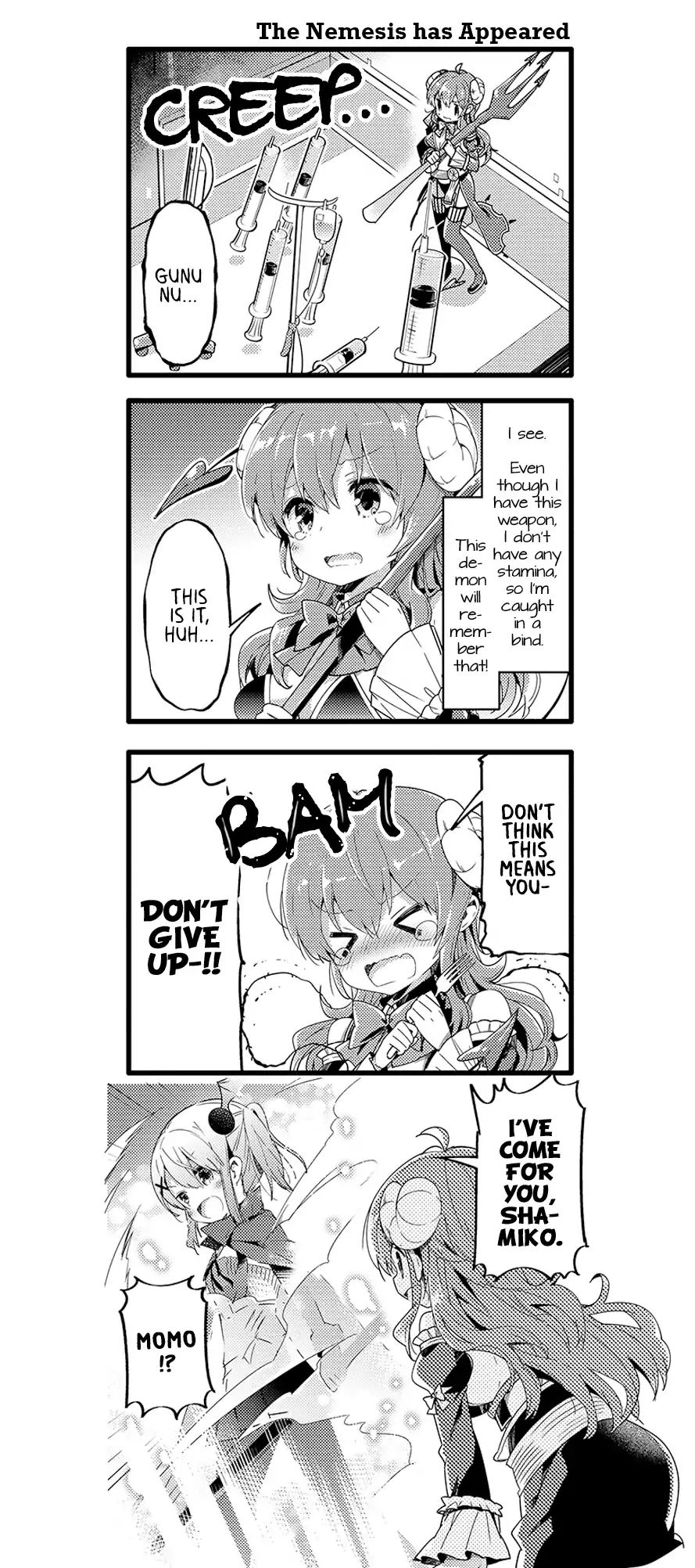 Machikado Mazoku chapter 38 page 12