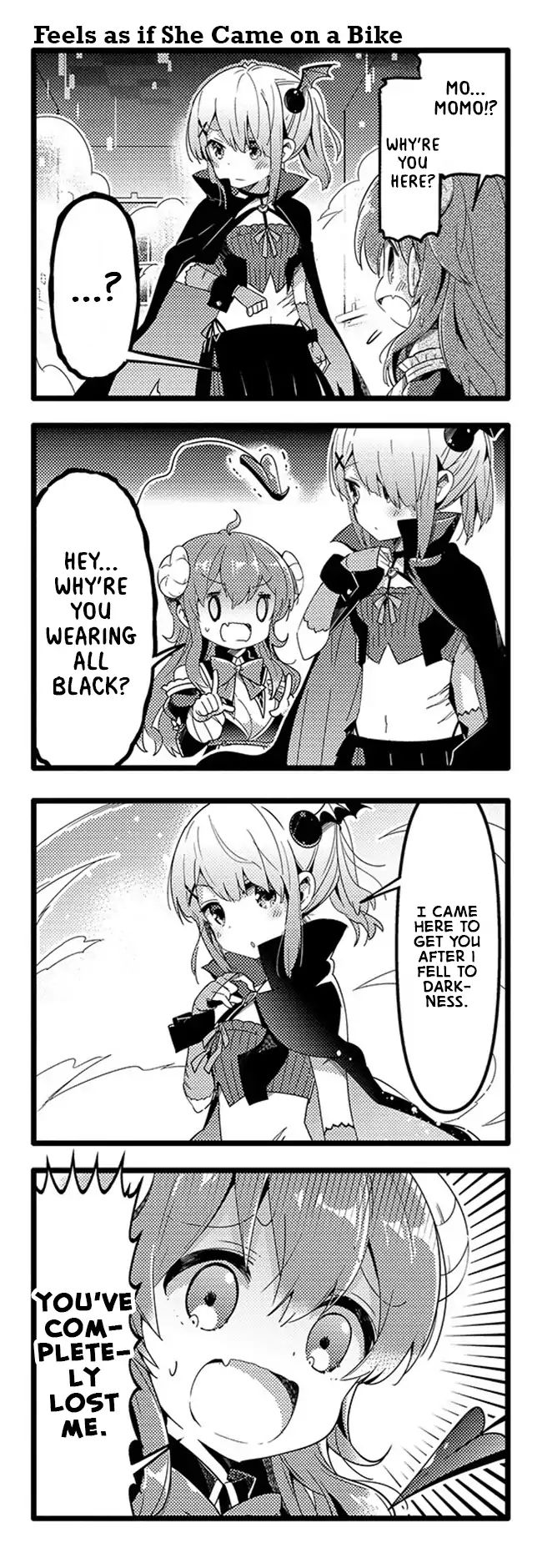 Machikado Mazoku chapter 38 page 13