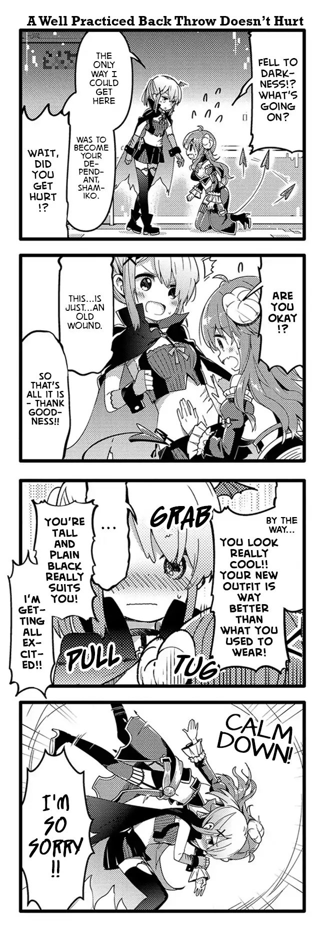 Machikado Mazoku chapter 38 page 14