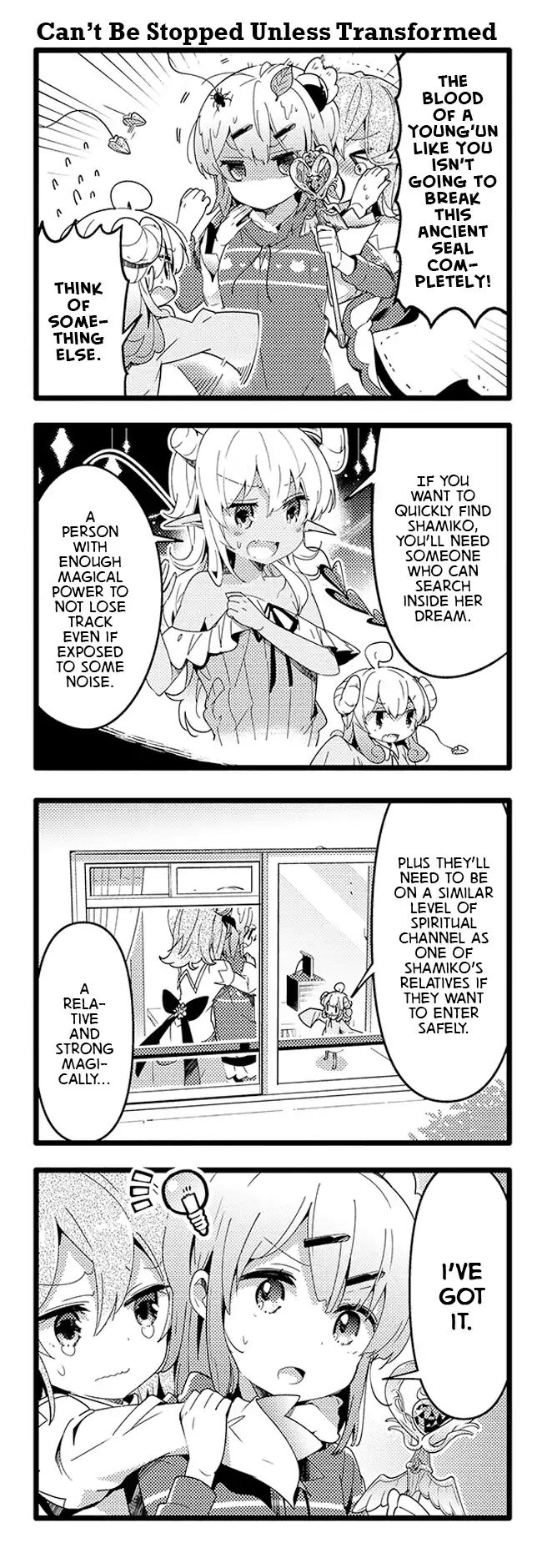 Machikado Mazoku chapter 38 page 3