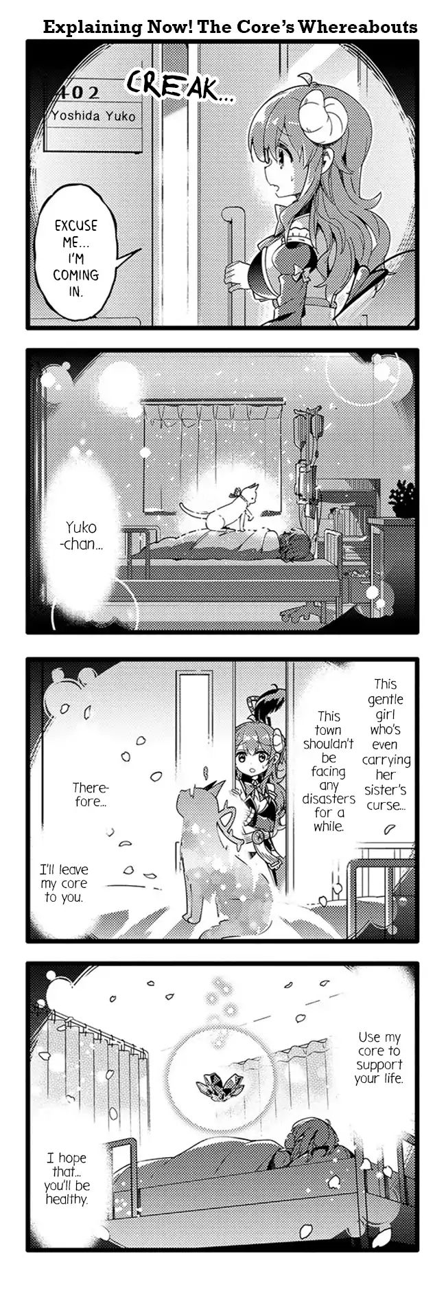 Machikado Mazoku chapter 38 page 8